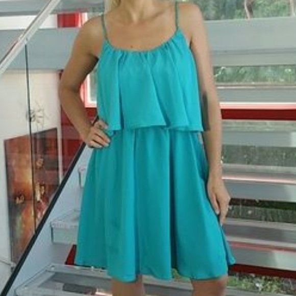 . Dresses & Skirts - DRESS FABULOUS TEAL DRESS